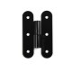 LIFT-OFF DECORATIVE MIDDLE HINGE / RIGHT / MAT BLACK