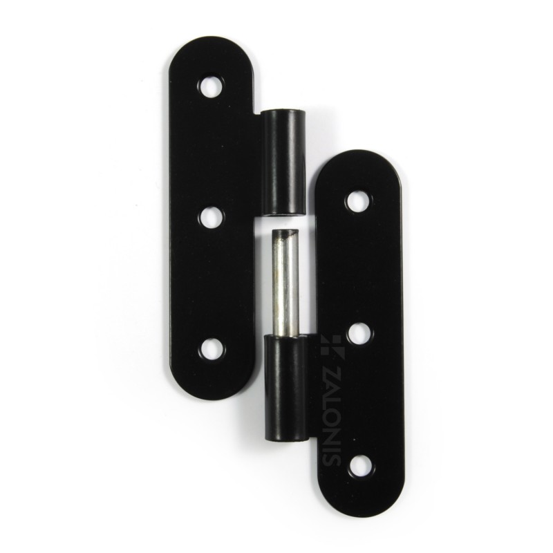 LIFT-OFF DECORATIVE MIDDLE HINGE / RIGHT / MAT BLACK
