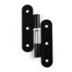 LIFT-OFF DECORATIVE MIDDLE HINGE / RIGHT / MAT BLACK
