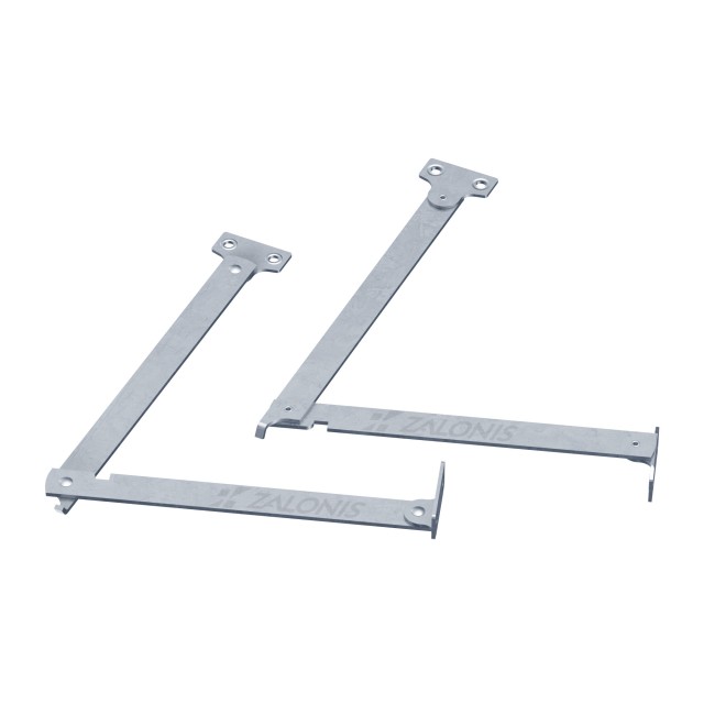 NICKEL LID STAY H.D. 15x2 mm (PAIR)