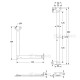 NICKEL LID STAY H.D. 15x2 mm (PAIR)