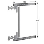 ΟΔΗΓΟΣ POCKET DOOR EMKW m.802 / 46 cm