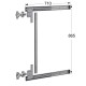 ΟΔΗΓΟΣ POCKET DOOR EMKW m.802 / 71 cm
