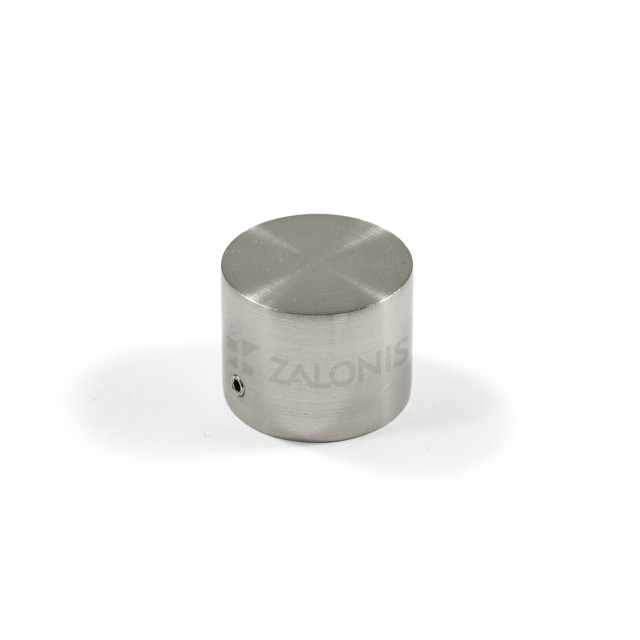 PIPE EXTERNAL END CAP D.25 / MAT NICKEL