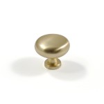 ROUND FURNITURE KNOB EMKW / D.30 / MAT GOLD