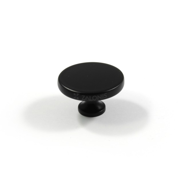 ROUND FURNITURE KNOB EMKW / D.35 / MAT BLACK