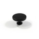 ROUND FURNITURE KNOB EMKW / D.35 / MAT BLACK