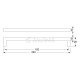 SQUARE HANDLE EMKW / MAT BLACK
