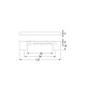 SQUARE HANDLE EMKW M6237 / MAT BLACK