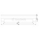 SQUARE HANDLE EMKW M6237 / MAT BLACK