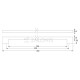 SQUARE HANDLE EMKW M6237 / MAT NICKEL