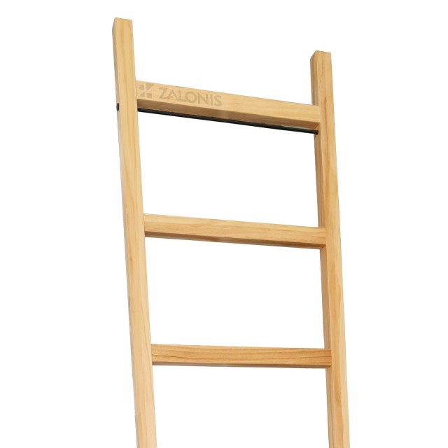 ΣΚΑΛΑ ΑΧΥΡΩΝΑ 240 cm / ΔΡΥΣ ΚΟΚΚΙΝΗ / ΔΙΚΟΛΛΗΤΗ