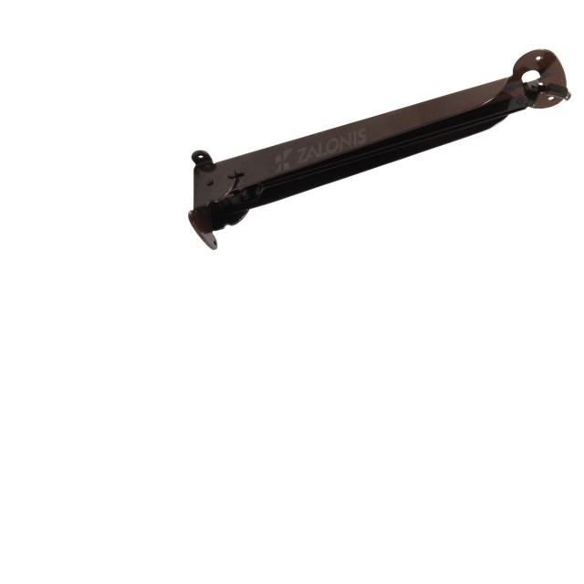 FOLDING SELF BRACKET WITH BUTTON 35.5cm/30kg BROWN