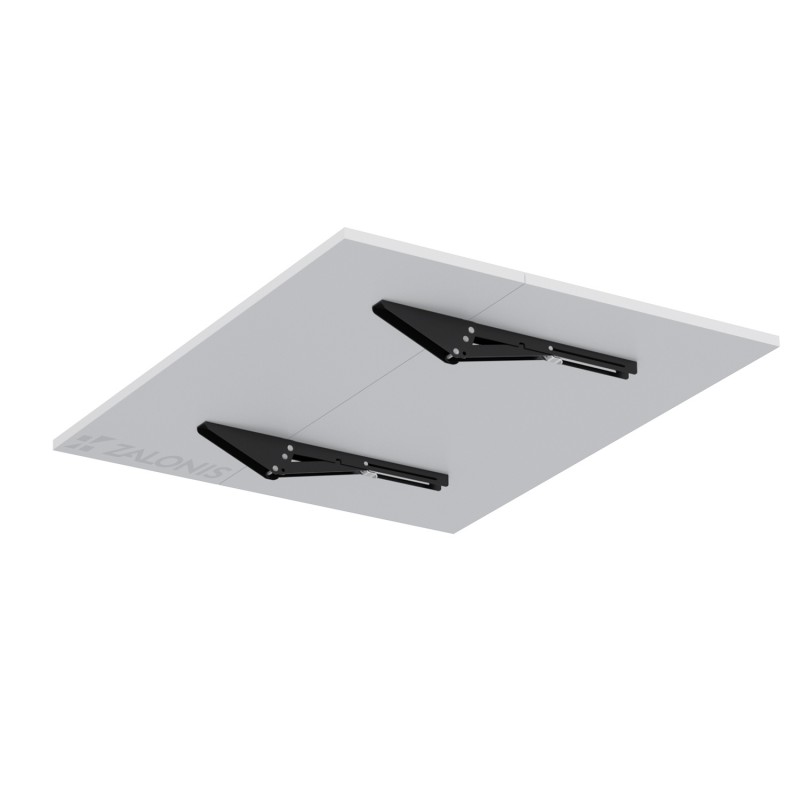 FOLDING BRACKET FOR TABLE EXTENSION / 20cm / BLACK