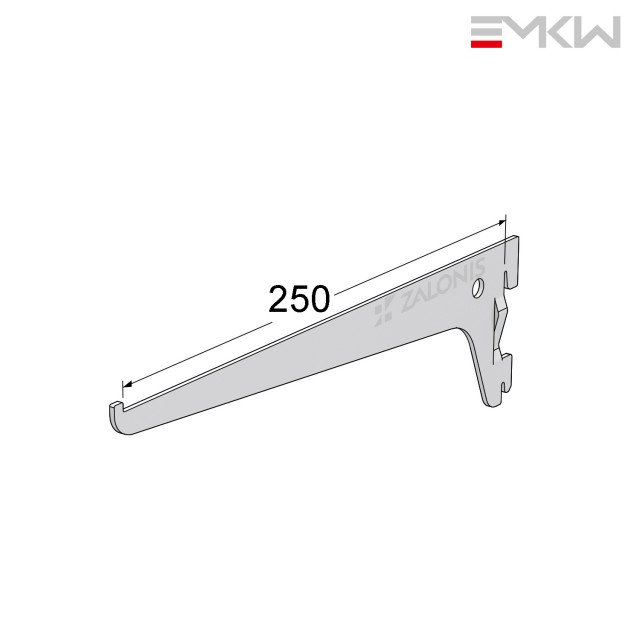 ΒΡΑΧΙΩΝΑΣ EMKW / ΛΕΥΚΟ / 250 mm