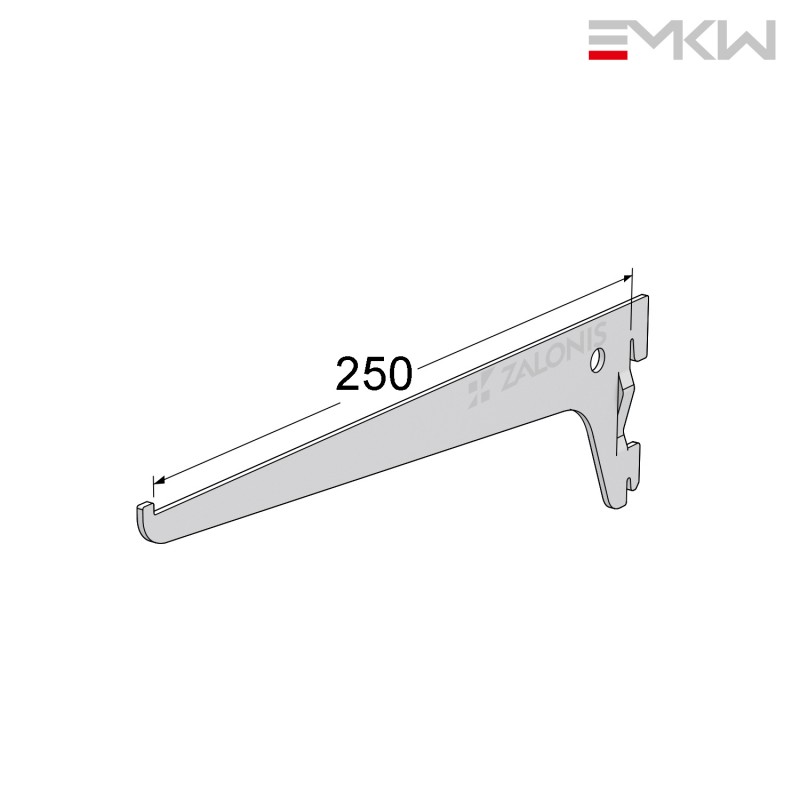 ΒΡΑΧΙΩΝΑΣ EMKW / ΛΕΥΚΟ / 250 mm
