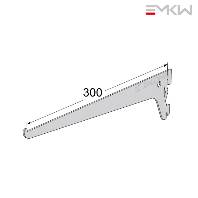 ΒΡΑΧΙΩΝΑΣ EMKW / ΛΕΥΚΟ / 300 mm