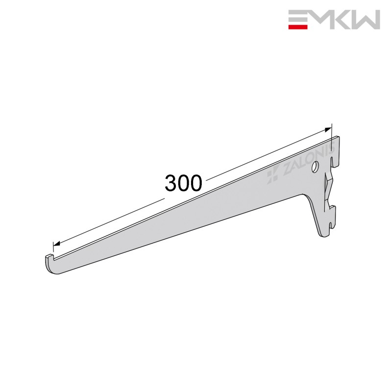 ΒΡΑΧΙΩΝΑΣ EMKW / ΛΕΥΚΟ / 300 mm