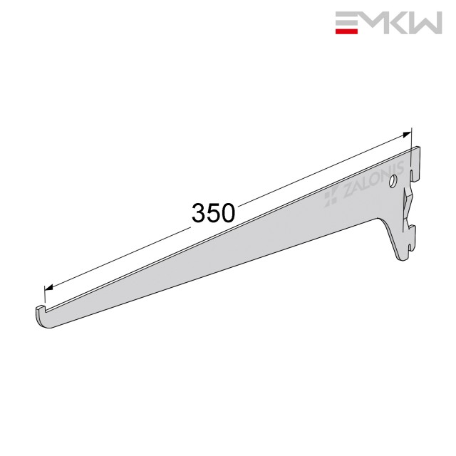 ΒΡΑΧΙΩΝΑΣ EMKW / ΛΕΥΚΟ / 350 mm