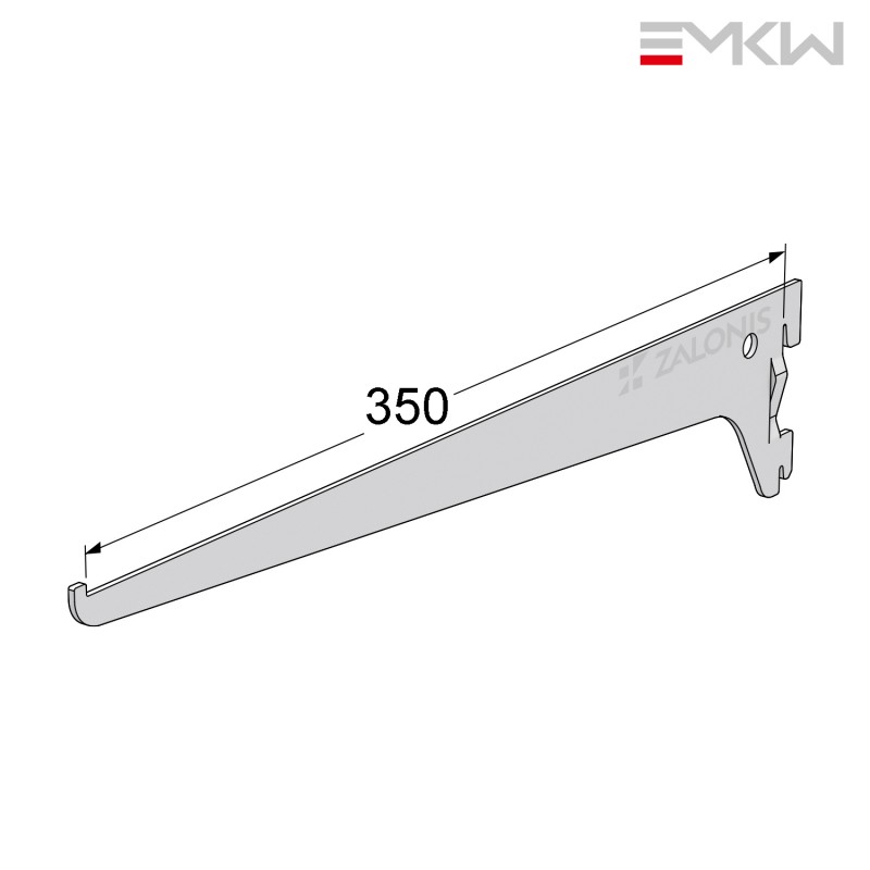 ΒΡΑΧΙΩΝΑΣ EMKW / ΛΕΥΚΟ / 350 mm