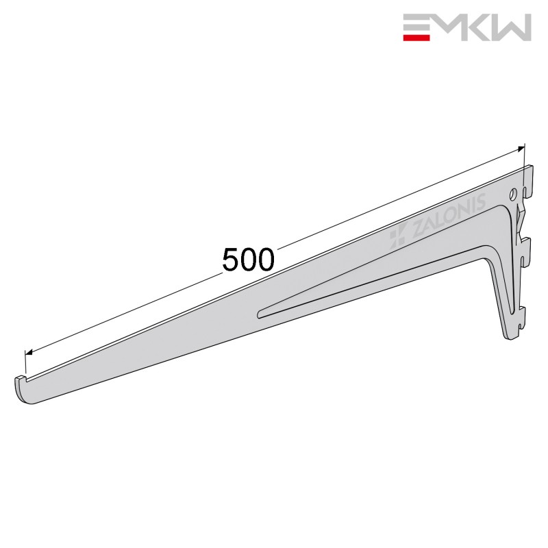 ΒΡΑΧΙΩΝΑΣ EMKW / ΛΕΥΚΟ / 500 mm