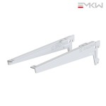 ΖΕΥΓΟΣ ΒΡΑΧΙΩΝΕΣ EMKW ΓΩΝΙΑΚΟΙ 280 mm (ΑΡ&ΔΕ) / ΛΕΥΚΟ