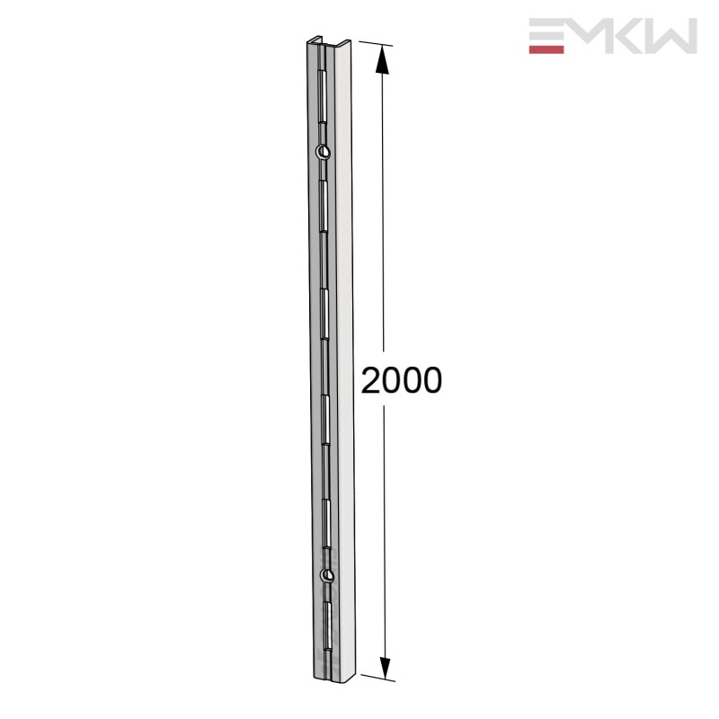 ΒΕΡΓΑ ΜΟΝΗΣ ΔΙΑΤΡΗΣΗΣ EMKW / ΛΕΥΚΟ / 2000 mm