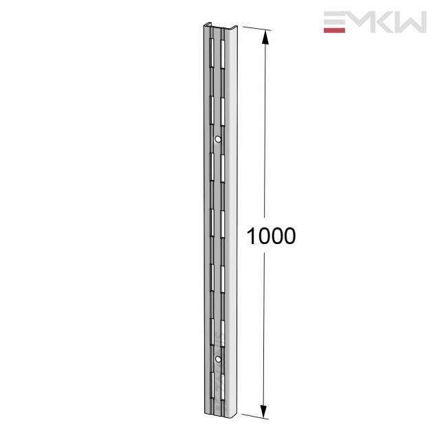 ΒΕΡΓΑ ΔΙΠΛΗΣ ΔΙΑΤΡΗΣΗΣ EMKW / ΛΕΥΚΟ / 1000 mm