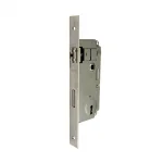 ΚΛΕΙΔΑΡΙΑ ΜΕΣΟΠΟΡΤΑΣ 40x75mm ΒΑΡΕΛΑΚΙ GEVY / ΝΙΚΕΛ ΜΑΤ