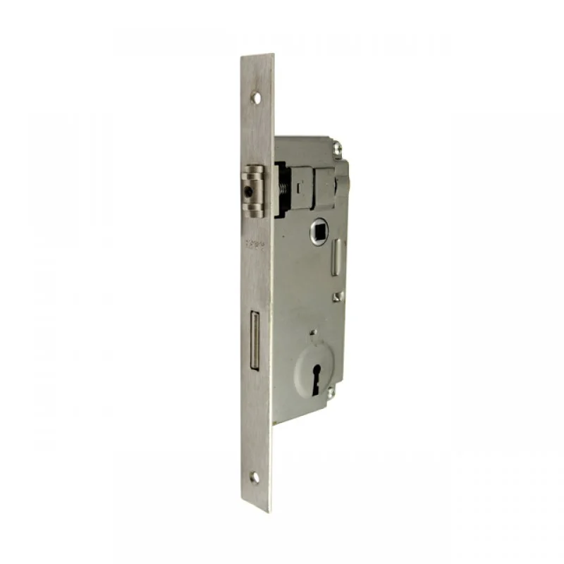 ΚΛΕΙΔΑΡΙΑ ΜΕΣΟΠΟΡΤΑΣ 40x75mm ΒΑΡΕΛΑΚΙ GEVY / ΝΙΚΕΛ ΜΑΤ