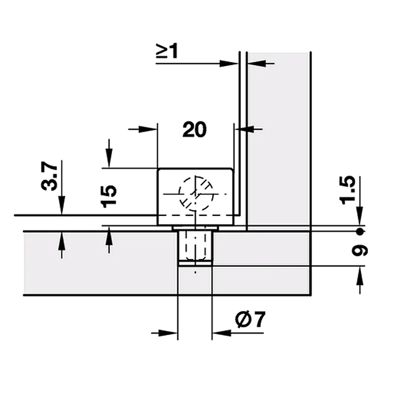 ΜΙΛΛΙ ΚΡΥΣΤΑΛΛΩΝ 20mm / ΜΑΥΡΟ ΜΑΤ