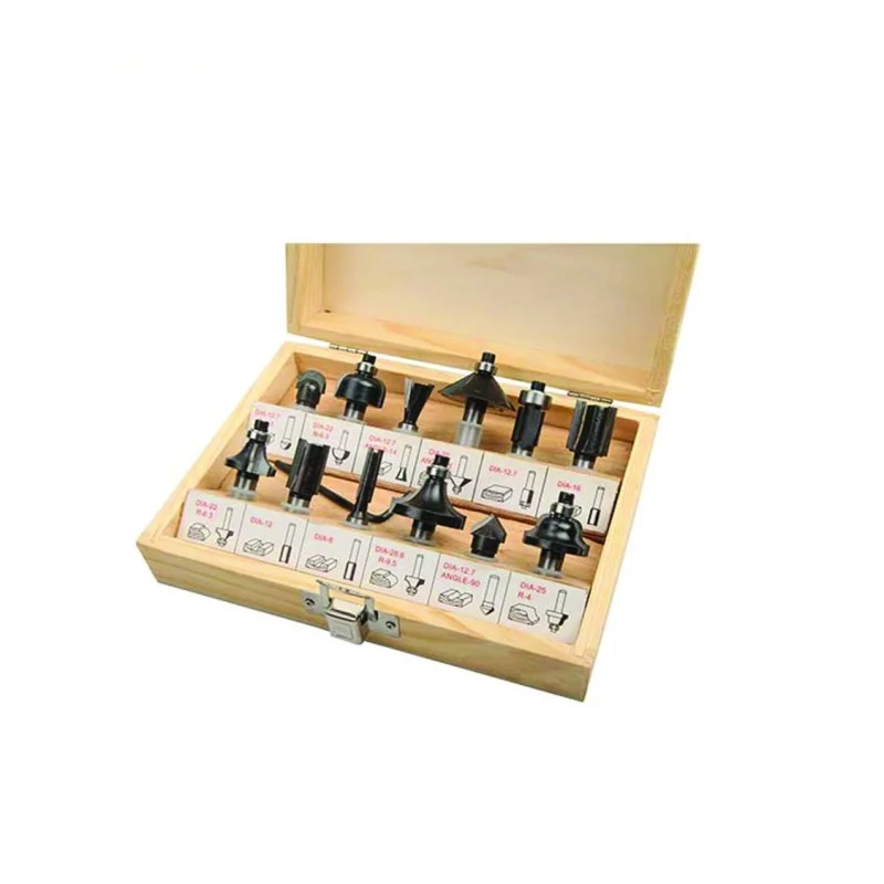 ΣΕΤ ΚΟΠΤΙΚΑ ROUTER 1/4" 12 ΤΕΜ