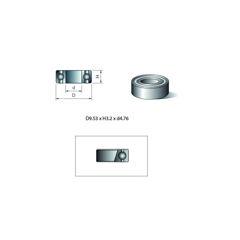 ΡΟΥΛΕΜΑΝ ΡΟΥΤΕΡ 9.53x3.2x4.76 ΚΟΠΤΙΚΑ ΡΟΥΤΕΡ - ΟΛΑ