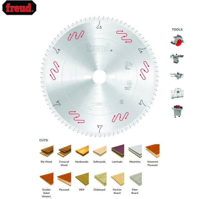 ΔΙΣΚΟΣ ΞΥΛΟΥ - ΠΡΟΚΟΨΗ FREUD LU2C 1200 / 250x3.2x30 x Z80