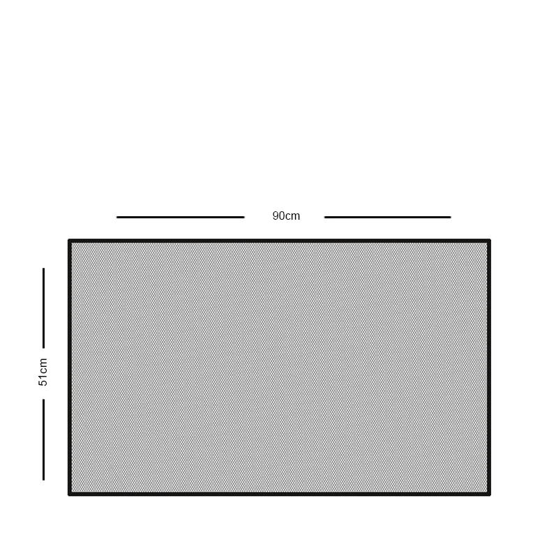 ΚΑΛΥΨΗ ΤΖΑΚΙΟΥ ΜΟΝΟΦΥΛΛΗ / 90x50 cm / ΣΚΟΥΡΙΑ