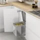 ΚΑΔΟΣ ΣΥΡΟΜΕΝΟΣ, ΕΡΜΑΡΙΟ 30 / INOX  ΚΑΔΟΙ ΑΠΟΡΡΙΜΑΤΩΝ ΣΥΡΟΜΕΝΟΙ