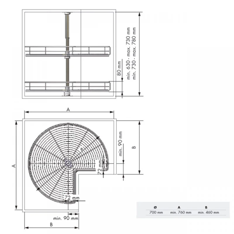 ΜΥΛΟΣ 3/4 M&C 70 ΜΥΛΟΙ 3/4 (ΕΡΜΑΡΙΑ ΓΩΝΙΑΚΑ)