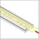 ΠΡΟΦΙΛ LED CORNER ΑΛΟΥΜΙΝΙΟΥ ΑΝΟΔΙΩΣΗ ΦΥΣΙΚΗ