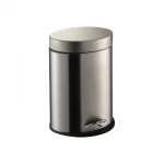 ΧΑΡΤΟΔΟΧΕΙΟ 6L ΟΒΑΛ WESCO / INOX MAT 