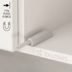 PUSH TO OPEN ΜΑΓΝΗΤΙΚΟ / 3Kg / ΓΚΡΙ
