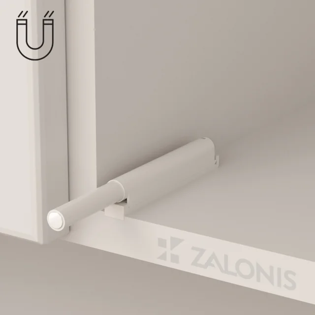 PUSH TO OPEN INDAUX ΜΑΓΝΗΤΙΚΟ / ΛΕΥΚΟ