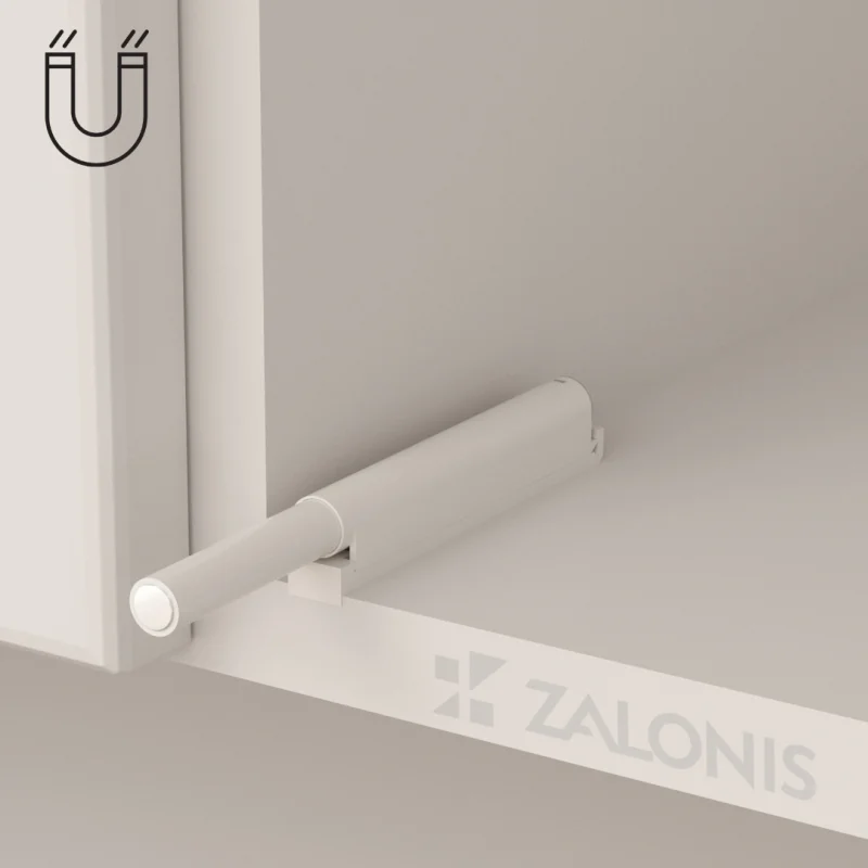 PUSH TO OPEN INDAUX ΜΑΓΝΗΤΙΚΟ / ΛΕΥΚΟ PUSH