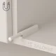 PUSH TO OPEN INDAUX ΜΑΓΝΗΤΙΚΟ / ΛΕΥΚΟ PUSH