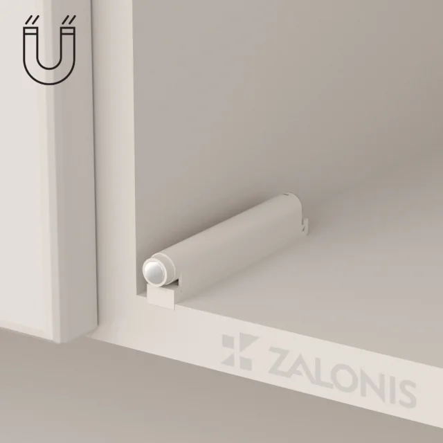 PUSH TO OPEN INDAUX ΜΑΓΝΗΤΙΚΟ / ΛΕΥΚΟ