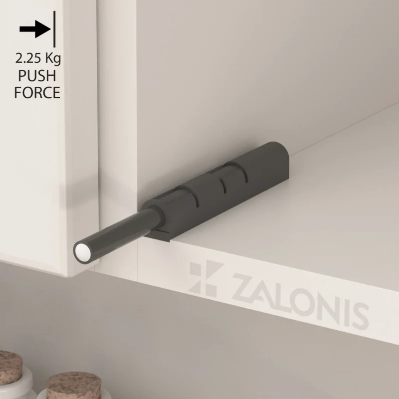 PUSH TO OPEN INDAUX / 2.25Kg ΔΥΝΑΜΗ / ΑΝΘΡΑΚΙ