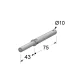 PUSH TO OPEN INDAUX ΧΩΝΕΥΤΟ / 2.25 Kg / ΓΚΡΙ ΑΝΟΙΚΤΟ PUSH TO OPEN INDAUX ΧΩΝΕΥΤΟ / 2.25 Kg / ΓΚΡΙ ΑΝΟΙΚΤΟ