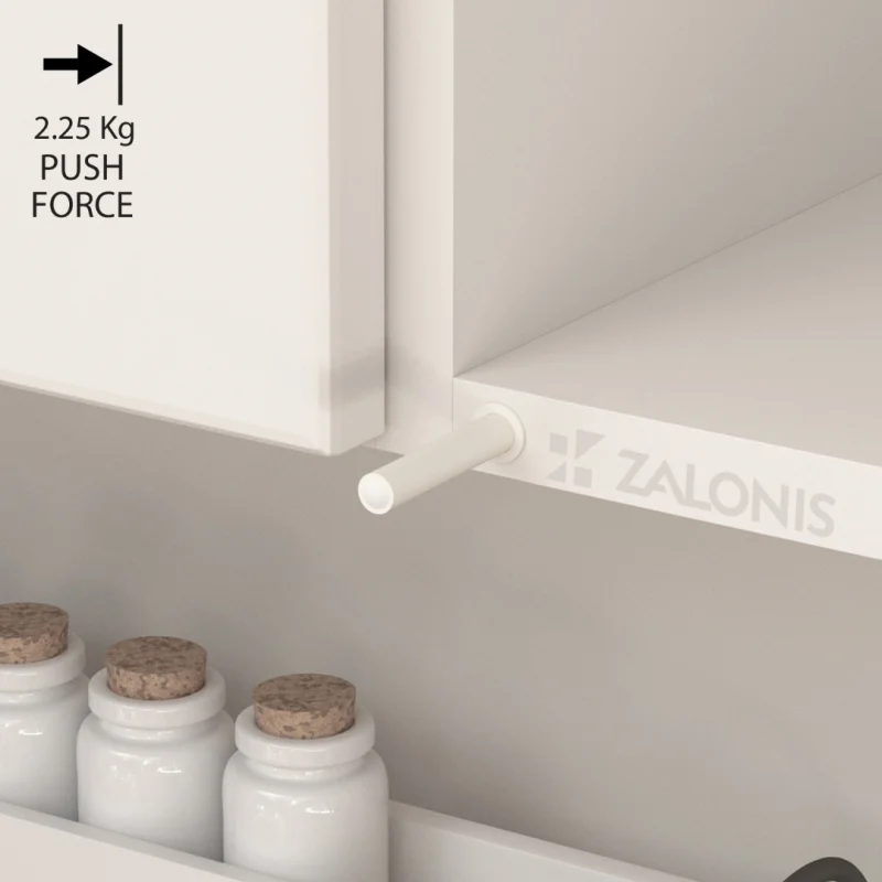 PUSH TO OPEN INDAUX ΧΩΝΕΥΤΟ / 2.25 Kg / ΛΕΥΚΟ