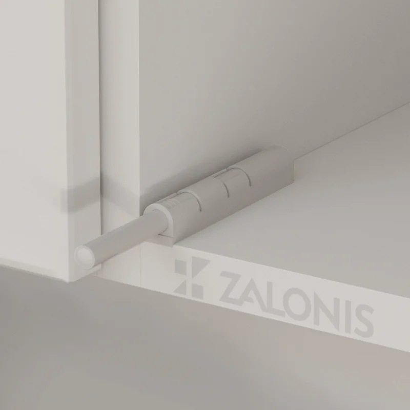 PUSH TO OPEN INDAUX / 2.25Kg ΔΥΝΑΜΗ / ΓΚΡΙ ΑΝΟΙΚΤΟ