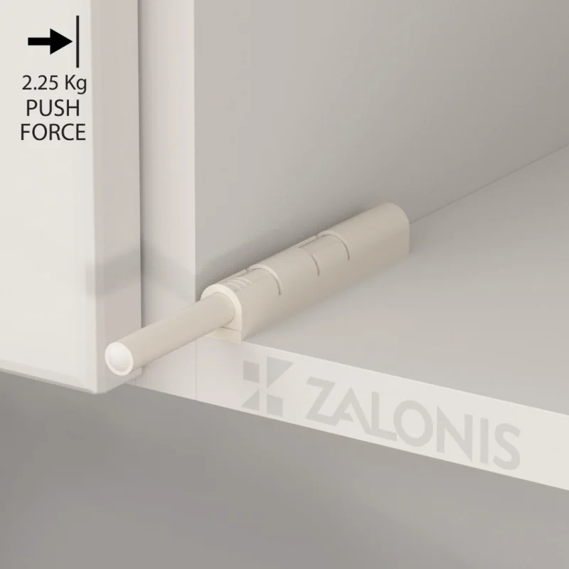 PUSH TO OPEN INDAUX / 2.25Kg ΔΥΝΑΜΗ / ΛΕΥΚΟ