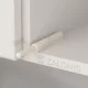 PUSH TO OPEN INDAUX / 2.25Kg ΔΥΝΑΜΗ / ΛΕΥΚΟ